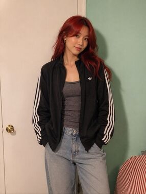 Vintage Adidas track jacket size medium
